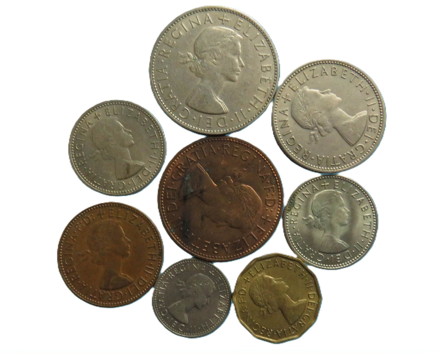 1966 Great Britain Coin Year Set