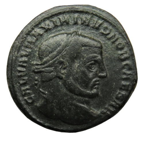309-313 Maximinus II Daia Roman Follis Coin