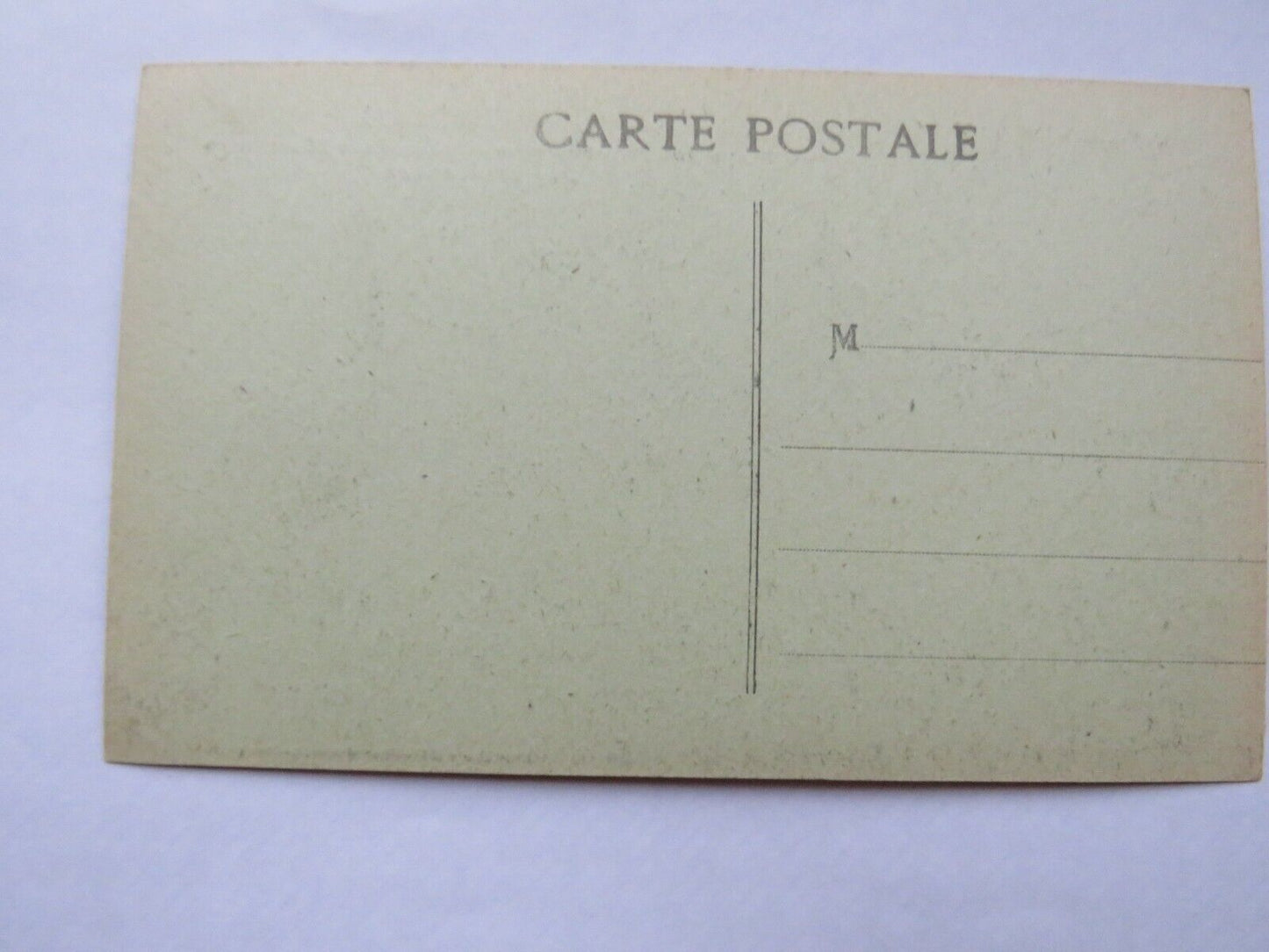 Old Postcard of Souvenir De Voyage Amazone - Dated 1918
