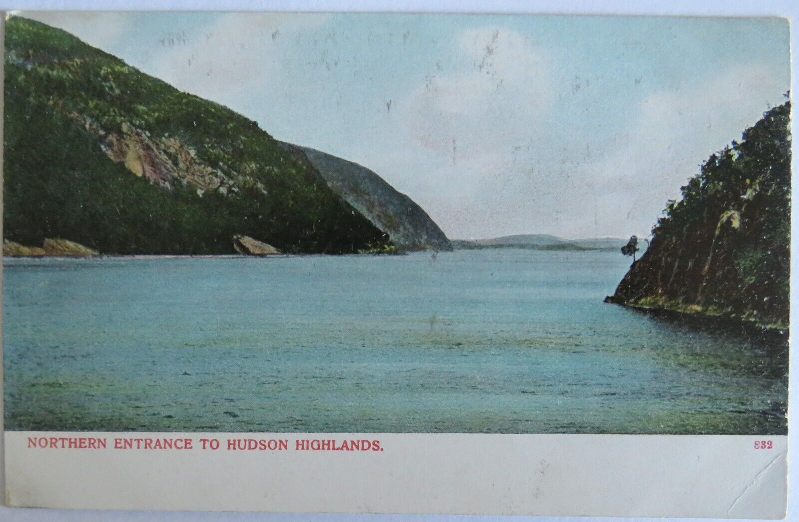 Old Postcard From The USA Of Northern Entrance To Hudson Highlands - Ref : 1026