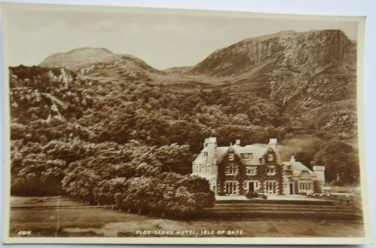 Old Postcard of Flodigarry Hotel, Isle of Skye