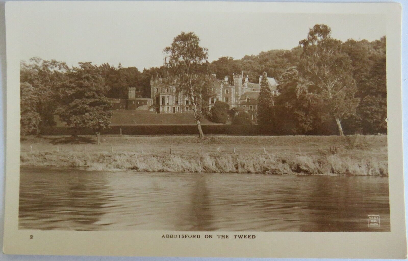 Old Postcard of Abbotsford On The Tweed - Ref : 1029
