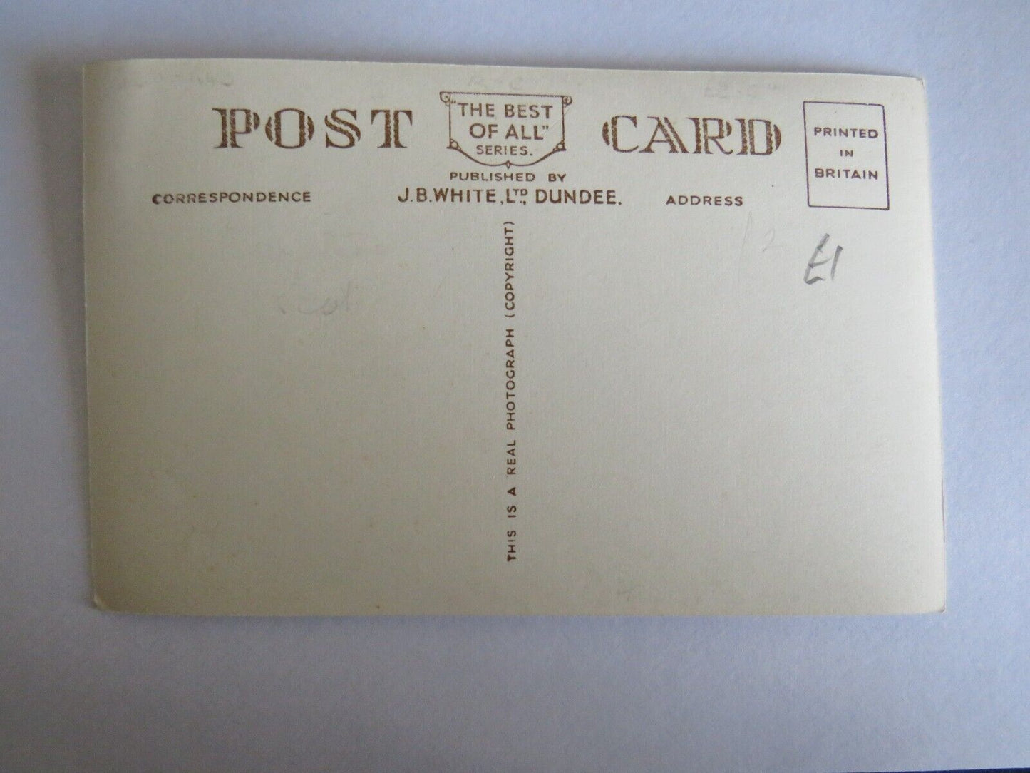 Old Postcard of National Hotel and War Memorial, Dingwall - Ref : 1027