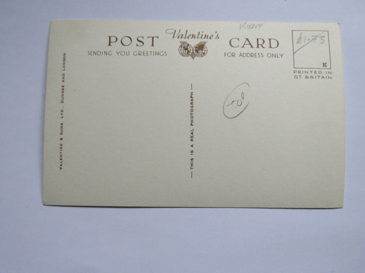 Old Postcard of Canterbury Cathedral From S.W  - Ref : 1036