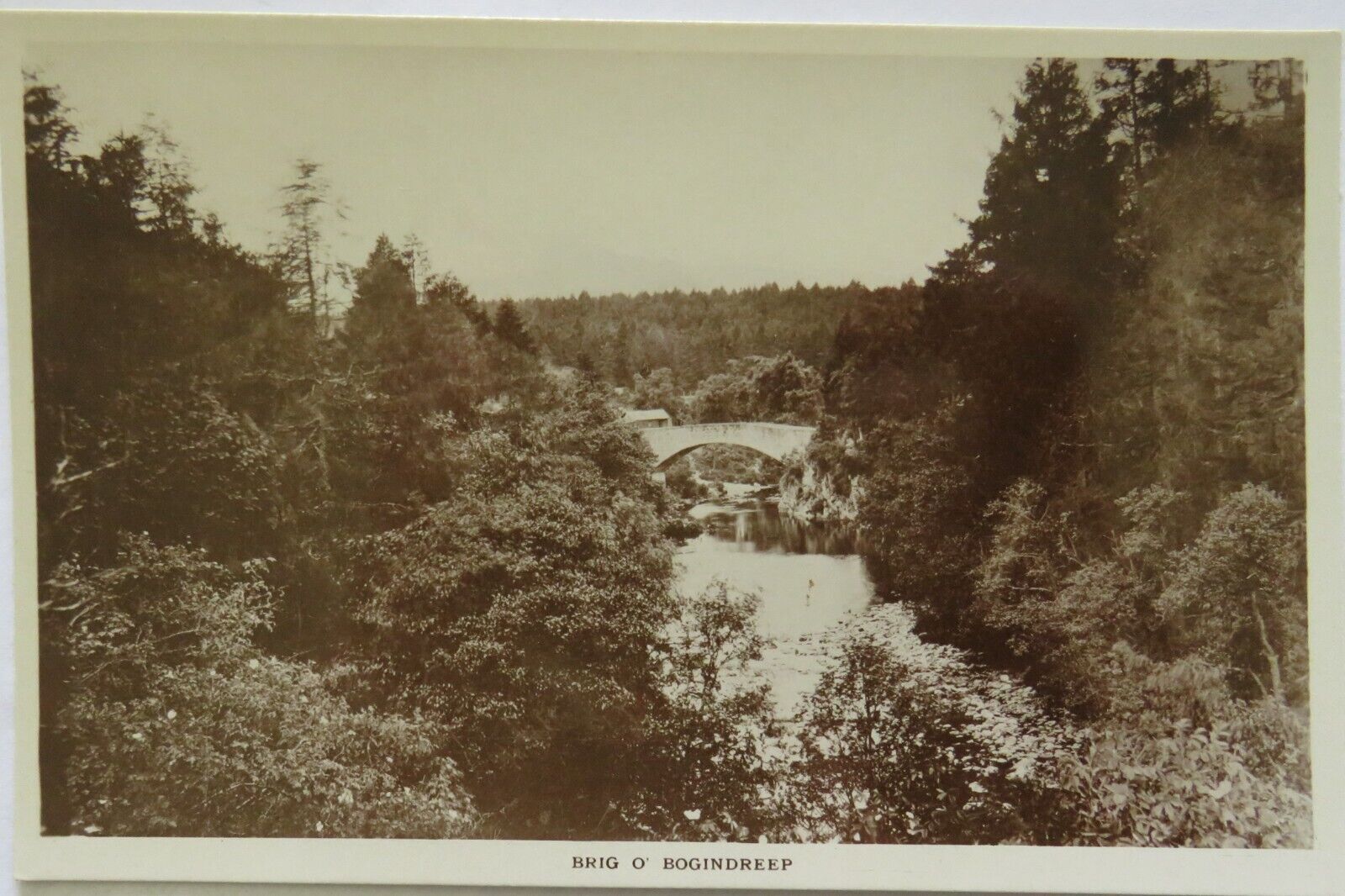 Old Postcard of Brig O' Bogindreep  - Ref : 1002