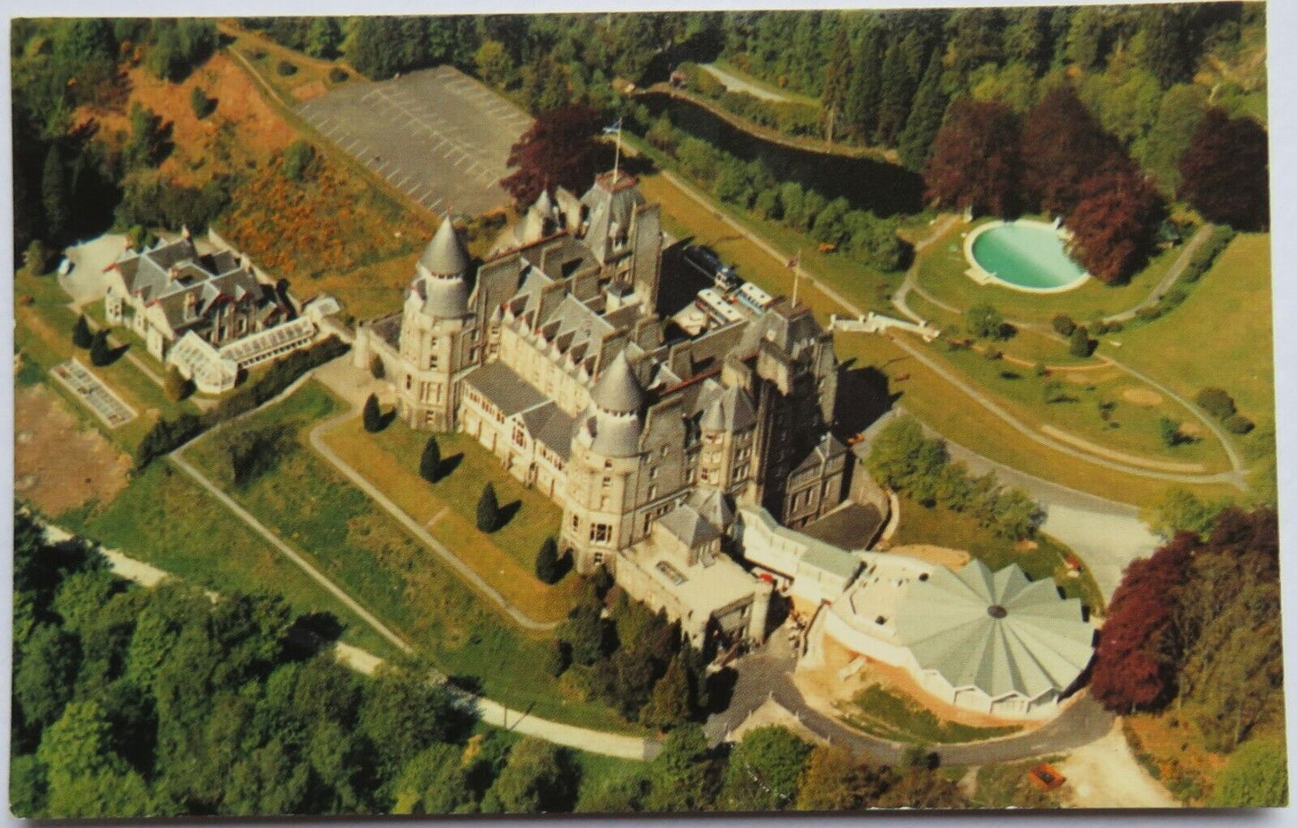 Old Postcard of Atholl Palace, Pitlochry, Perthshire
