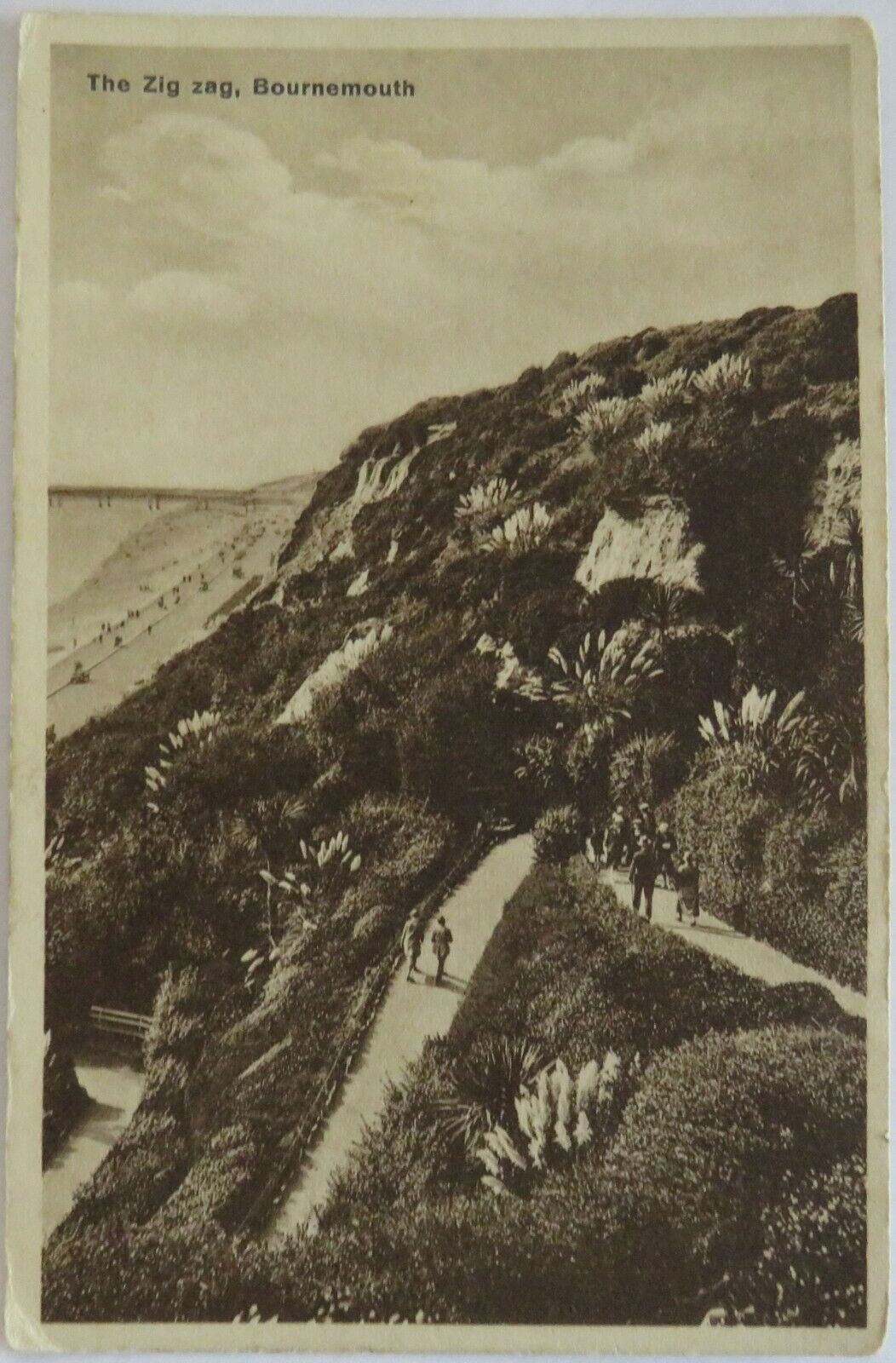 Old Postcard The Zig Zag, Bournemouth  - Ref : 1015