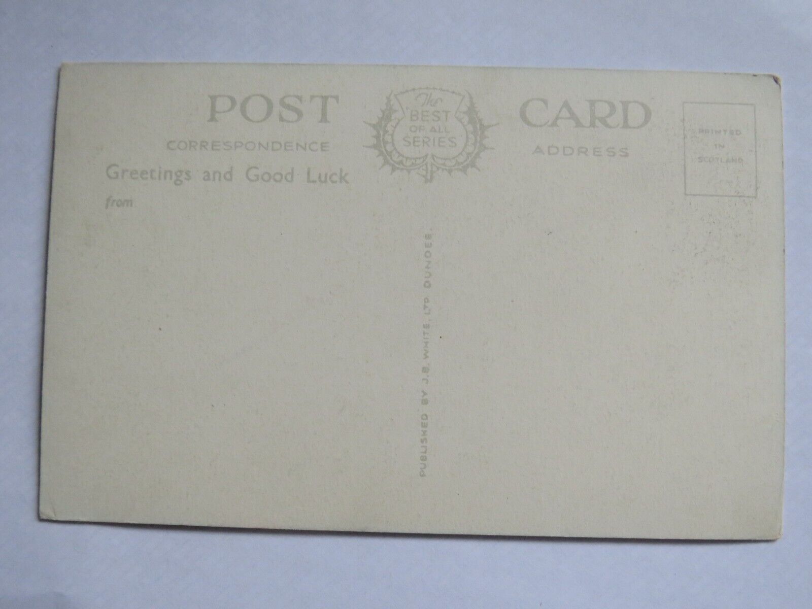 Old Postcard of A Peep of Loch Earn At St Fillans - Ref : 1010