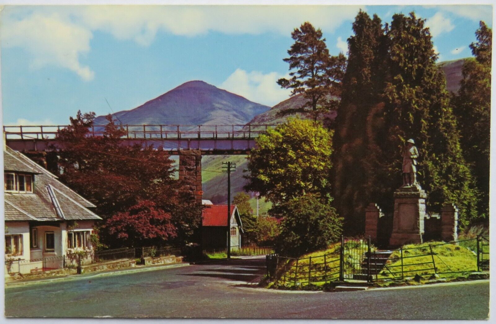 Old Postcard of The Peak of Ben More from Crianlarich