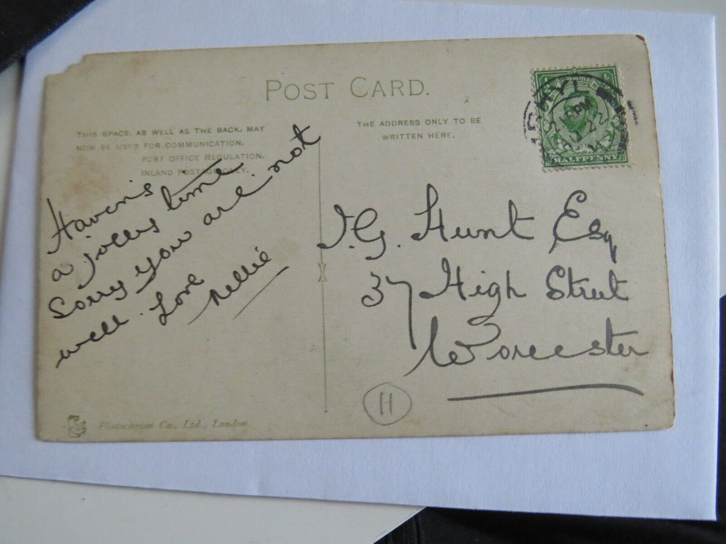 Old Postcard of Carnarvon 1911 - Ref : 1030