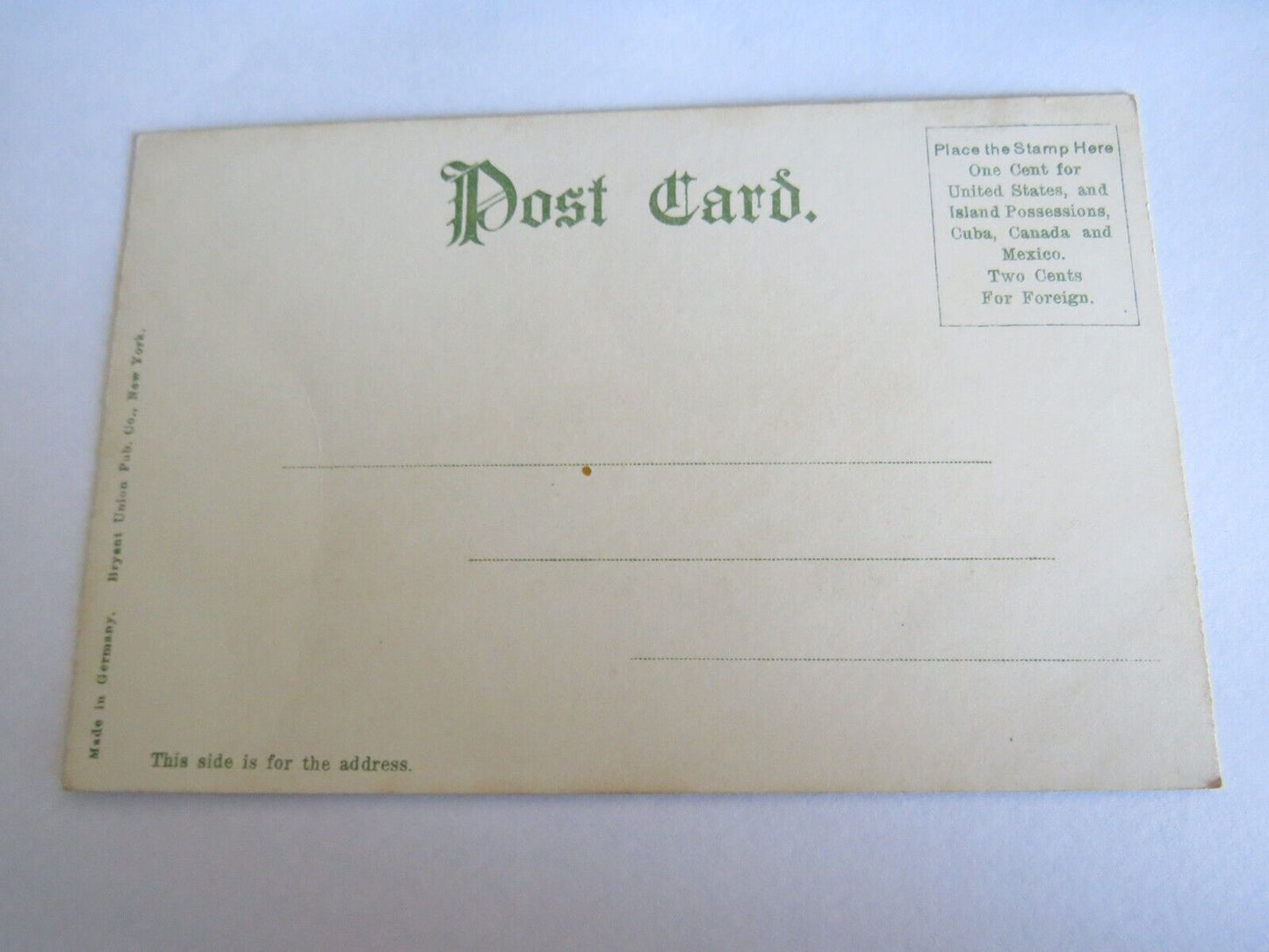 Old Postcard From The USA Of Old Cro'Nest & Storn King Hudson River - Ref : 1026