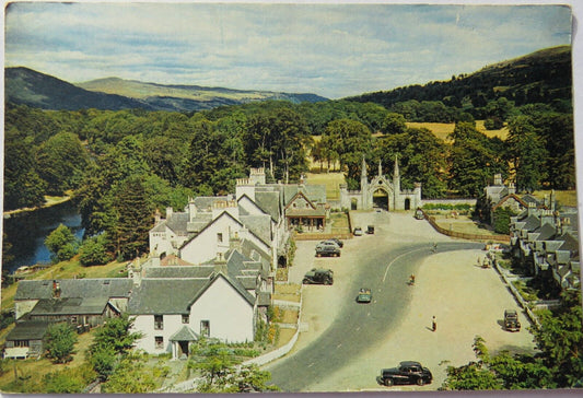Old Postcard of Kenmore Village, Perthshire 1968