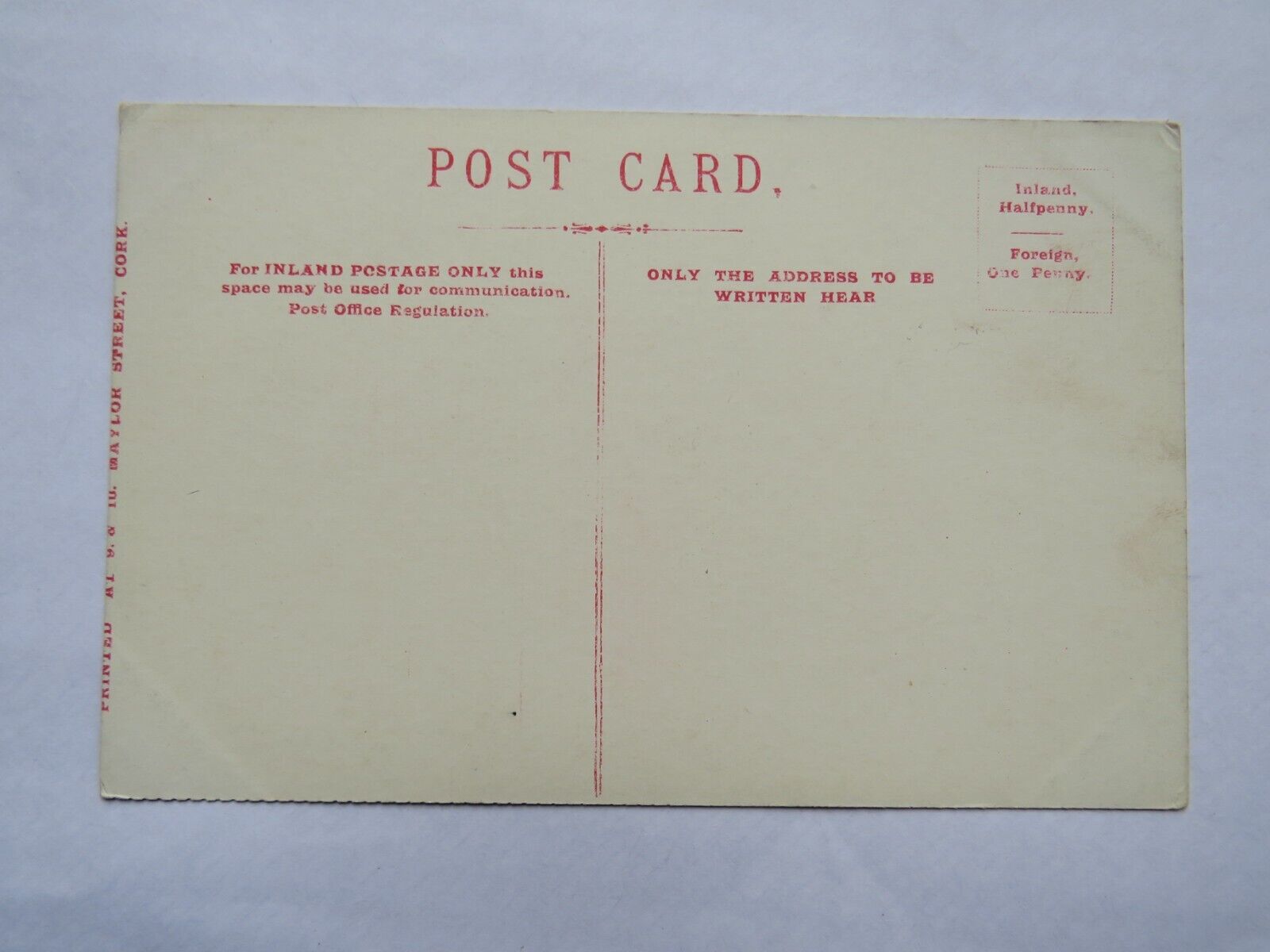 Old Postcard of  Presentation Convent Yougnal Co Cork