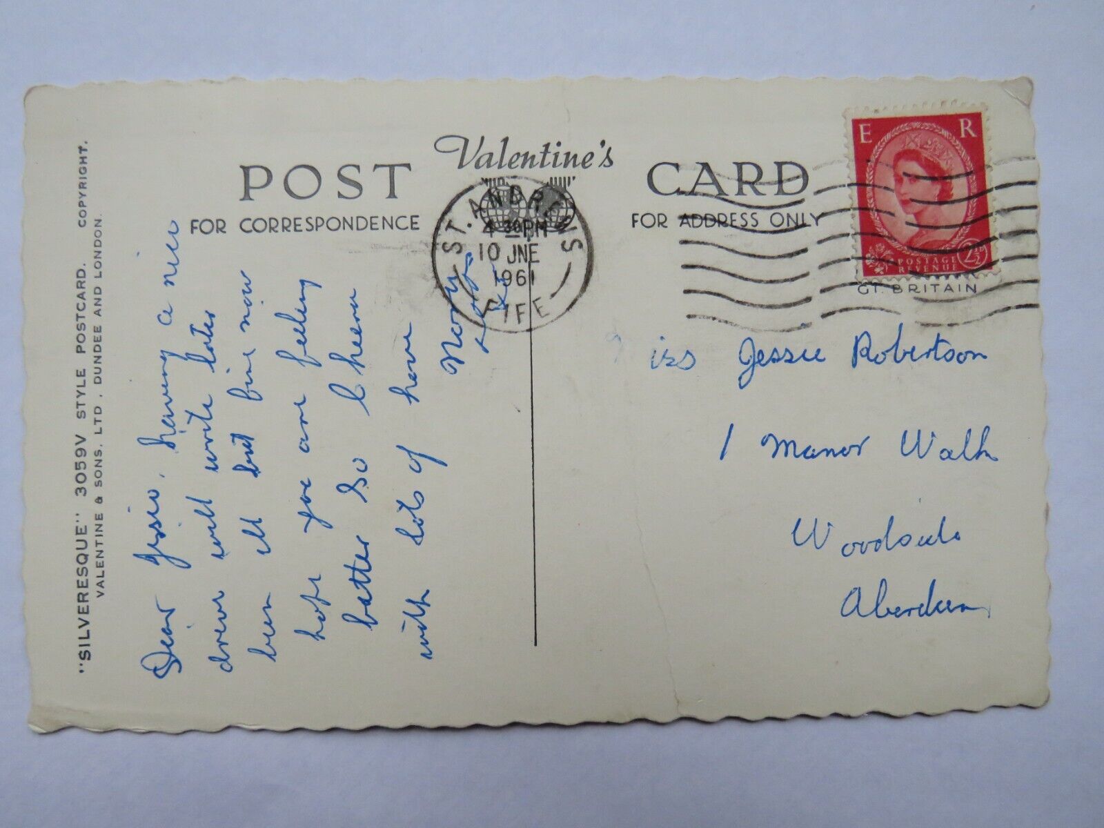 Old Multiview Postcard of St Andrews 1961