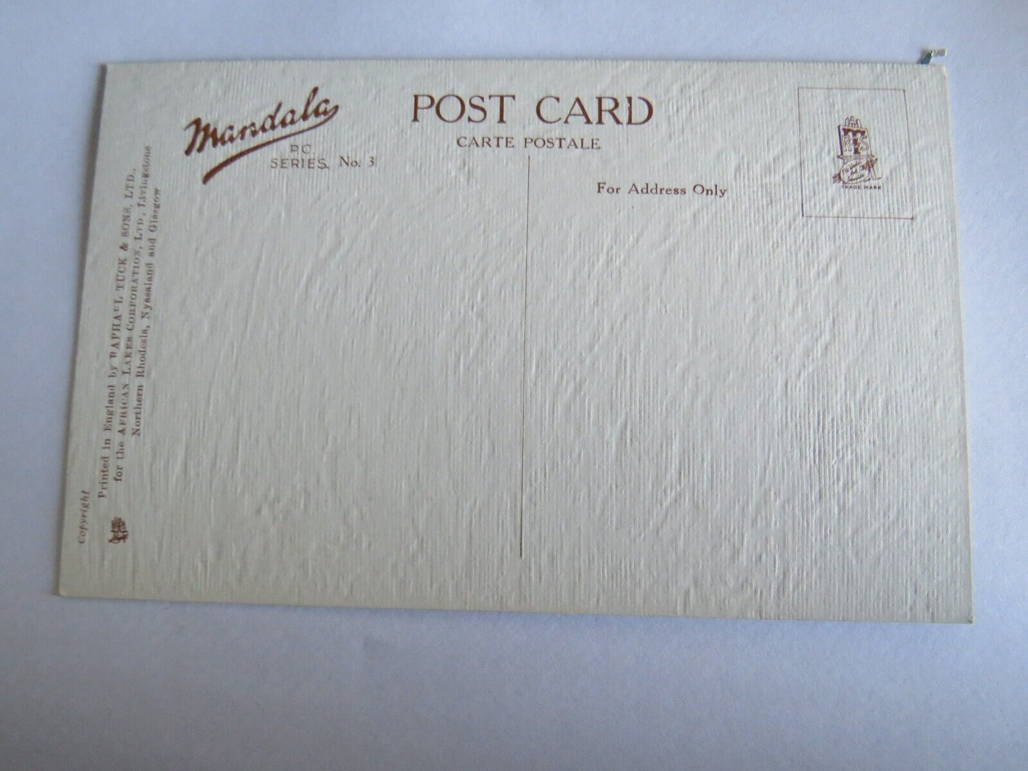 Old Postcard of The Main Fall From The Rain Forest - Ref : 1025