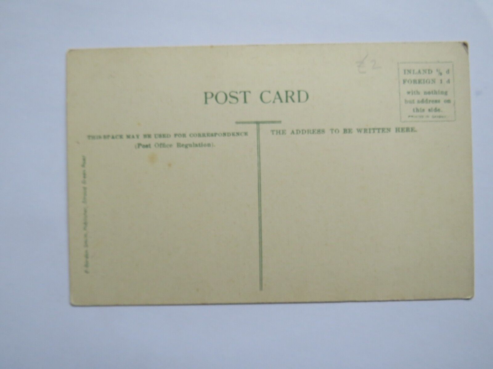 Old Postcard of The Houses of Parliament Westminster London - Ref : 1034