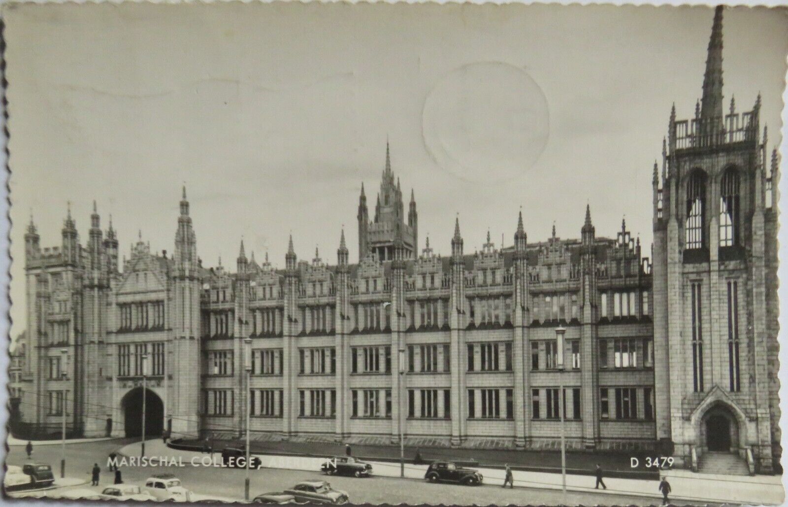 Old Postcard of Marischal College, Aberdeen 1965 - Ref : 1012