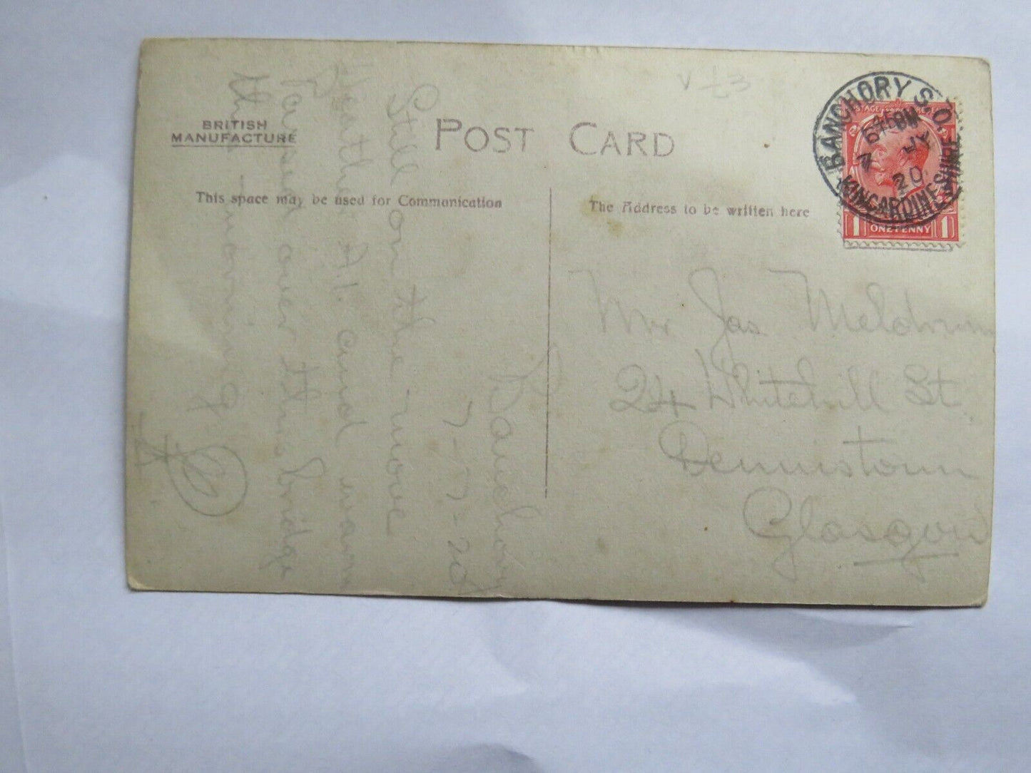Old Postcard of Brig O'Feugh, Banchory 1920 -  Ref : 1013