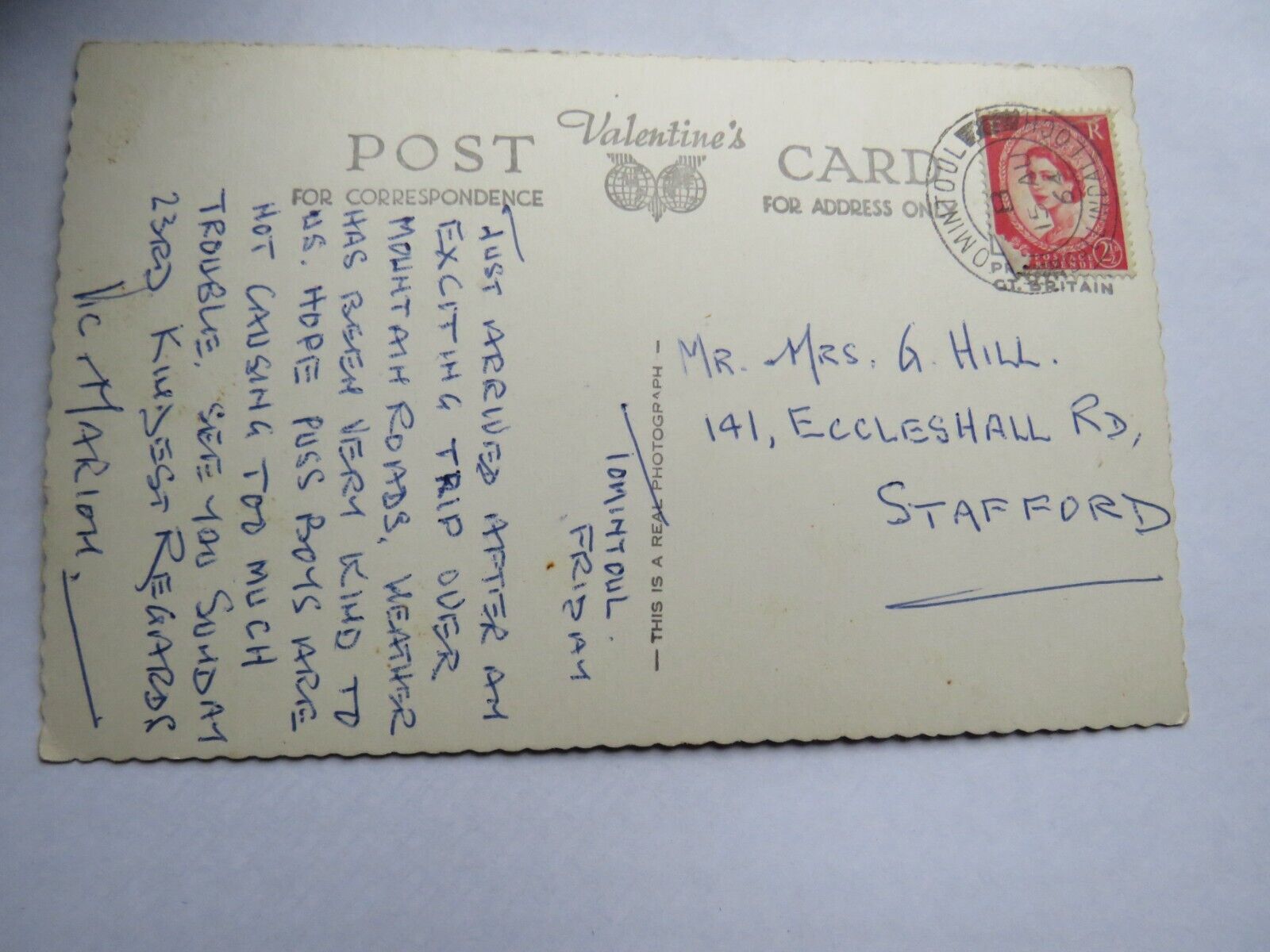Old Multiview Postcard of Balmoral, 1964