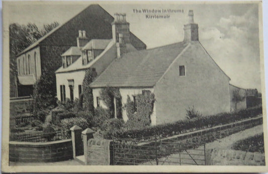 Old Postcard of The Window In Thrums Kirriemuir 1928 - Ref : 1035