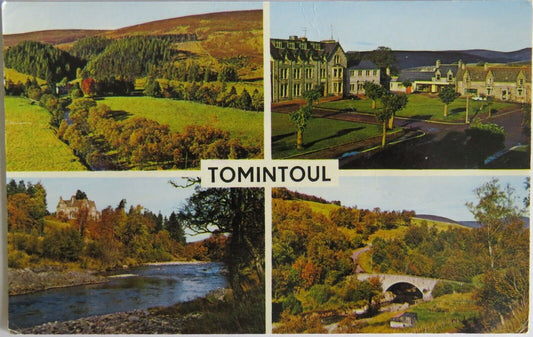 Old Postcard of Tomintoul 1967   - Ref : 1003