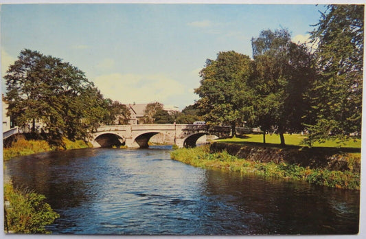 Old Postcard of Miller Bridge, Kendal