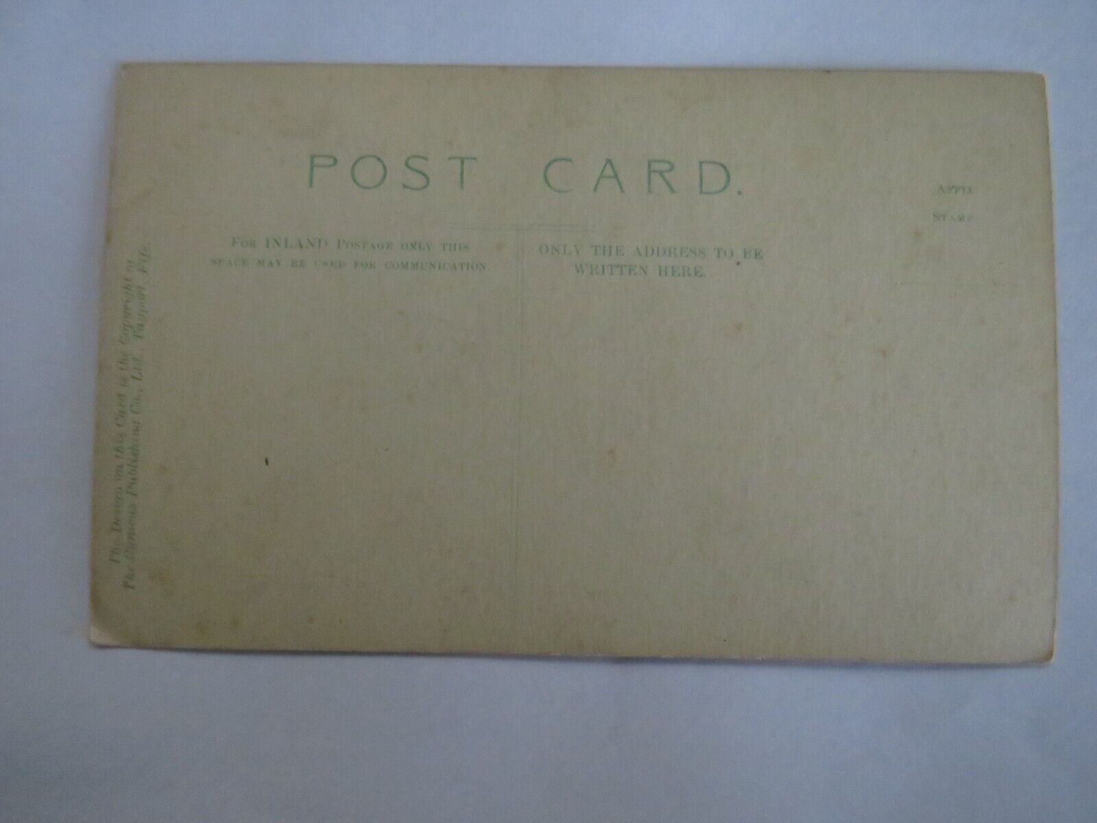 Old Antique Postcard Of Rothesay - Ref : 1040