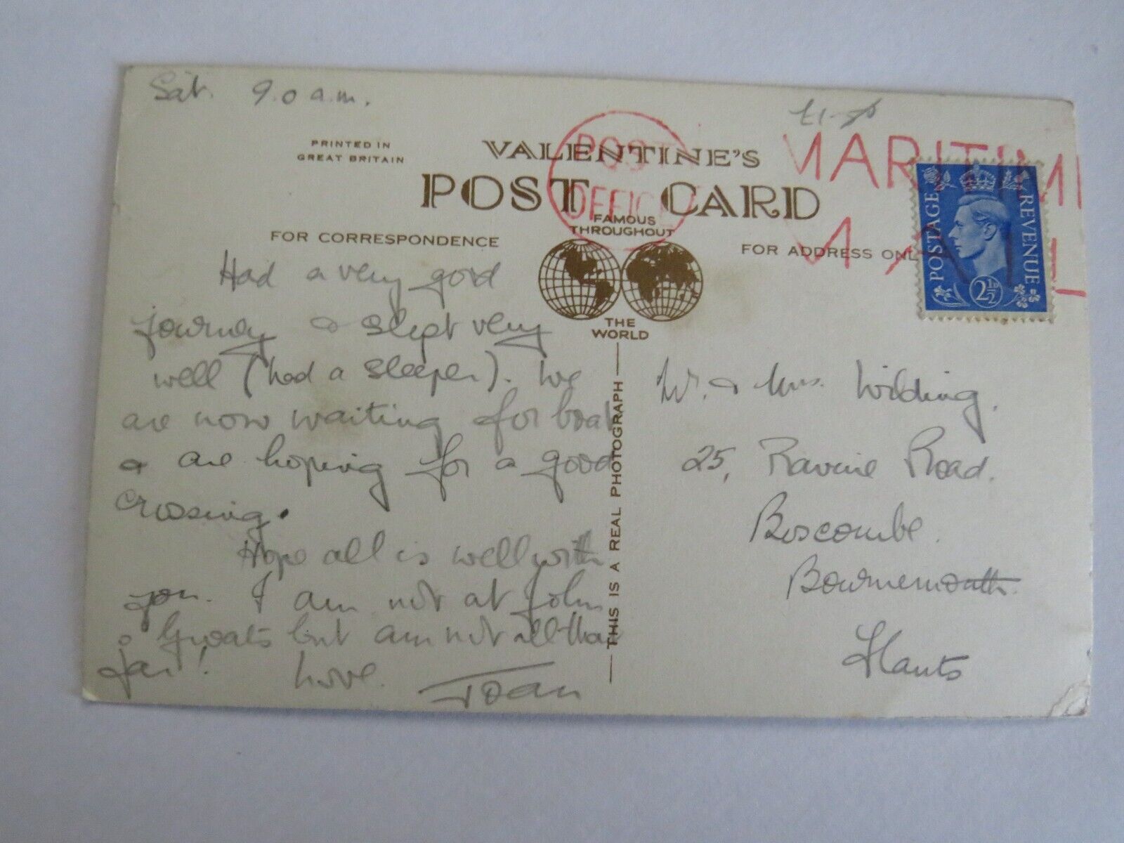 Old Postcard of John  O'Groats  - Ref : 1017