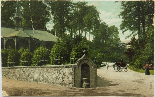 Old Postcard of Balgay Park Dundee 1905  - Ref : 1002