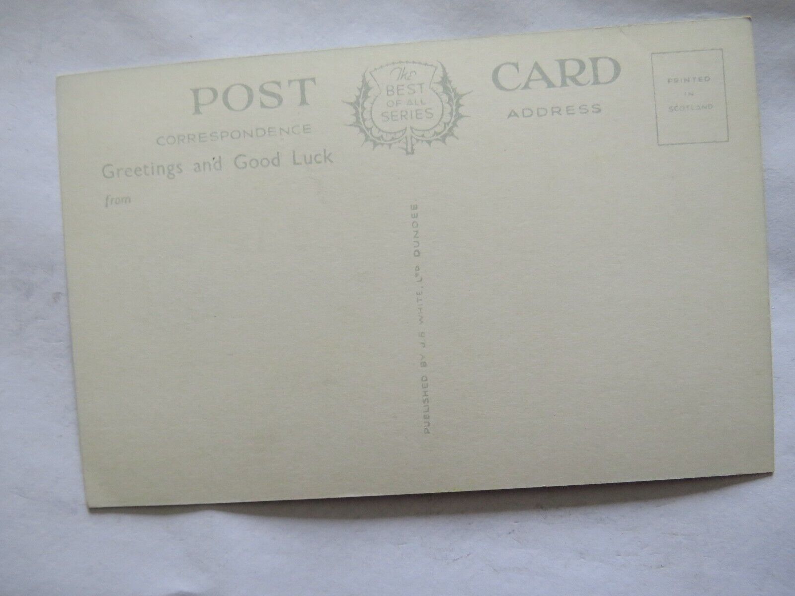 Old Postcard of Loch Lomond and Ben Lomond - Ref : 1005