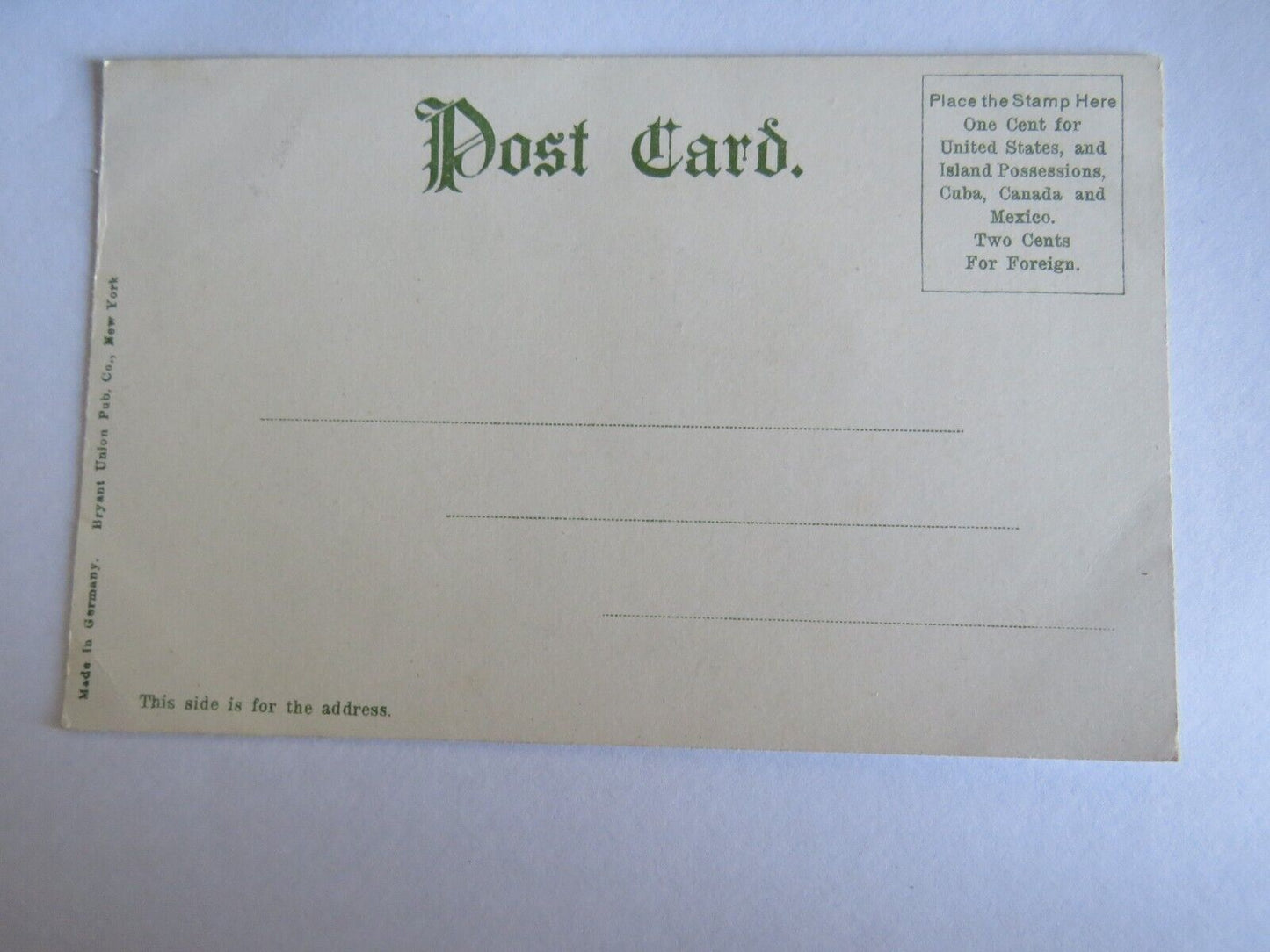 Old Postcard From The USA Of Northern Entrance To Hudson Highlands - Ref : 1026