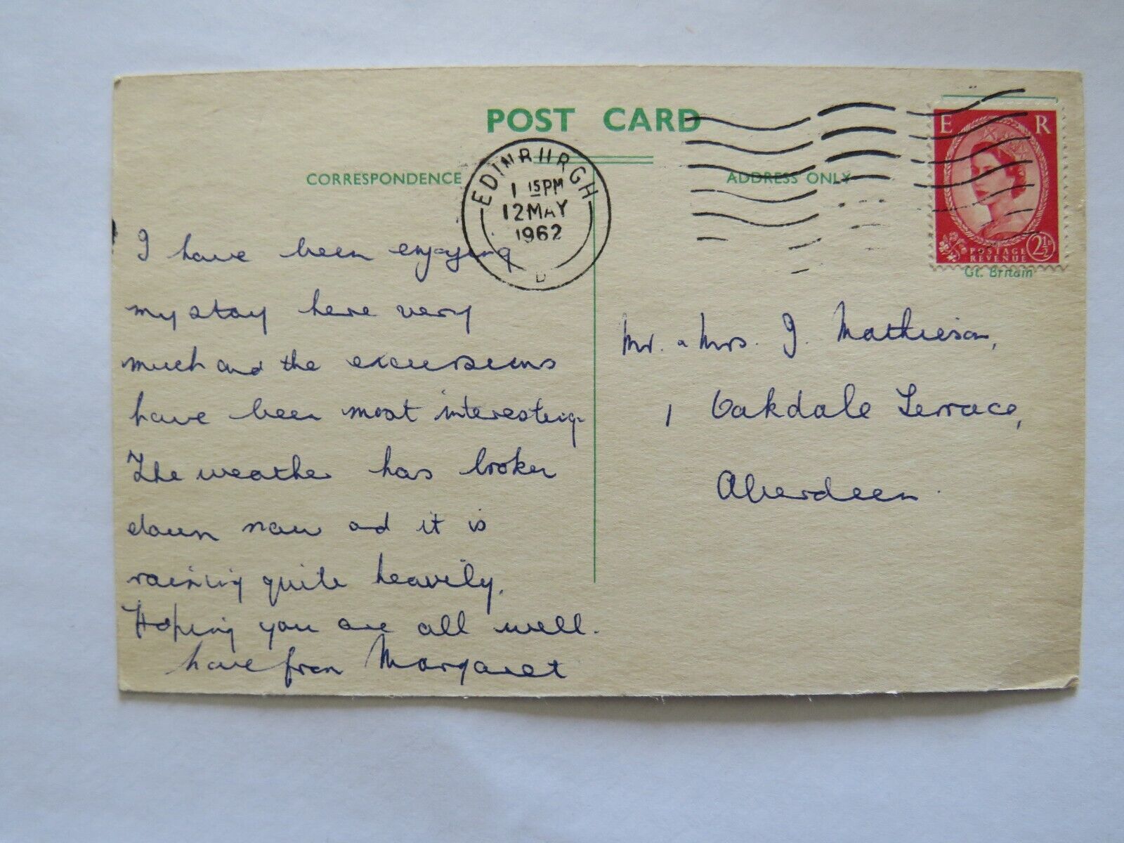 Old Postcard of Broomlee Camp, West Linton, Peebleshire - Ref : 1009
