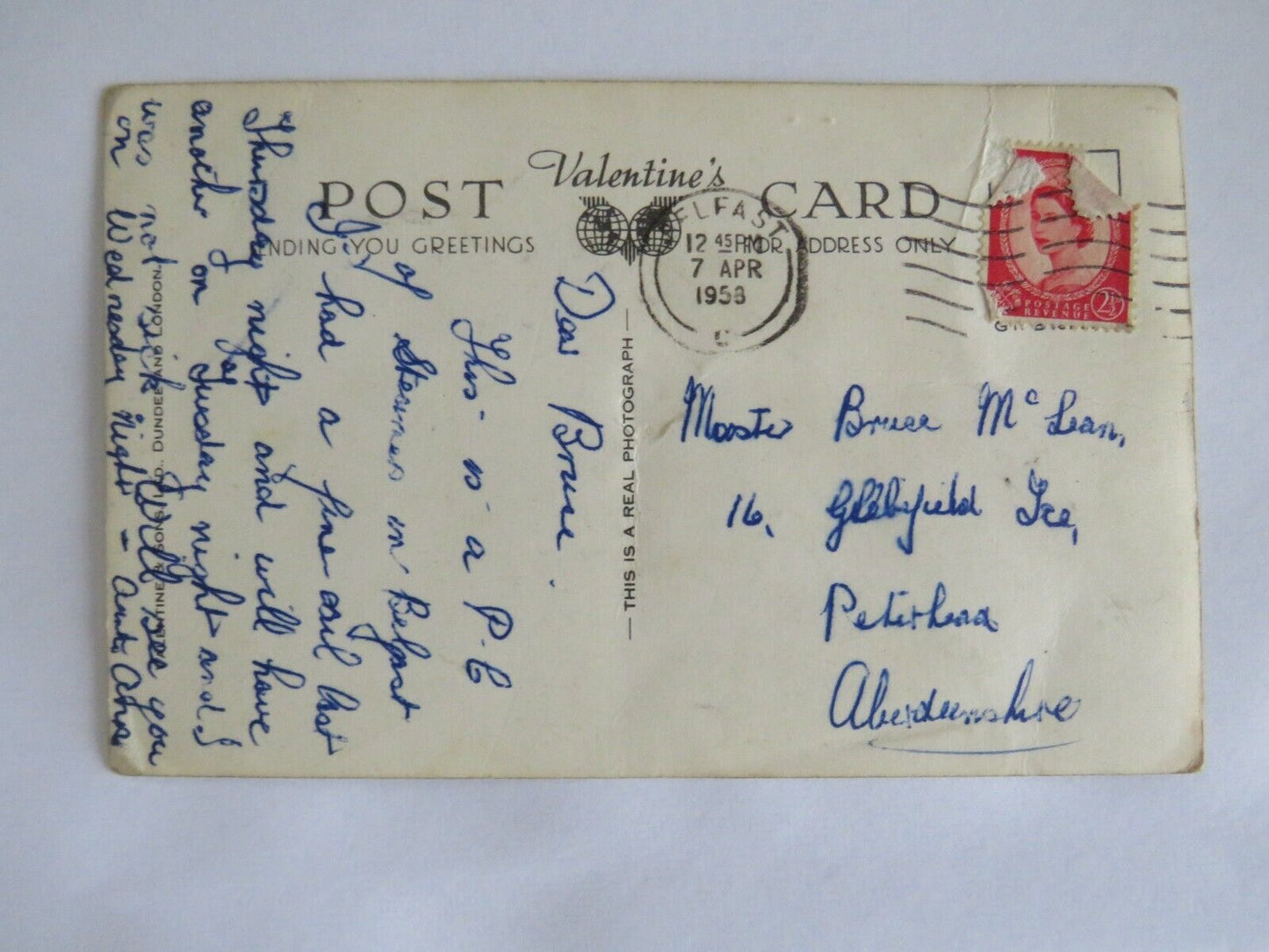 Old Postcard of Fitting Out In The Musgrave, Belfast Shipyards -  Ref : 1022