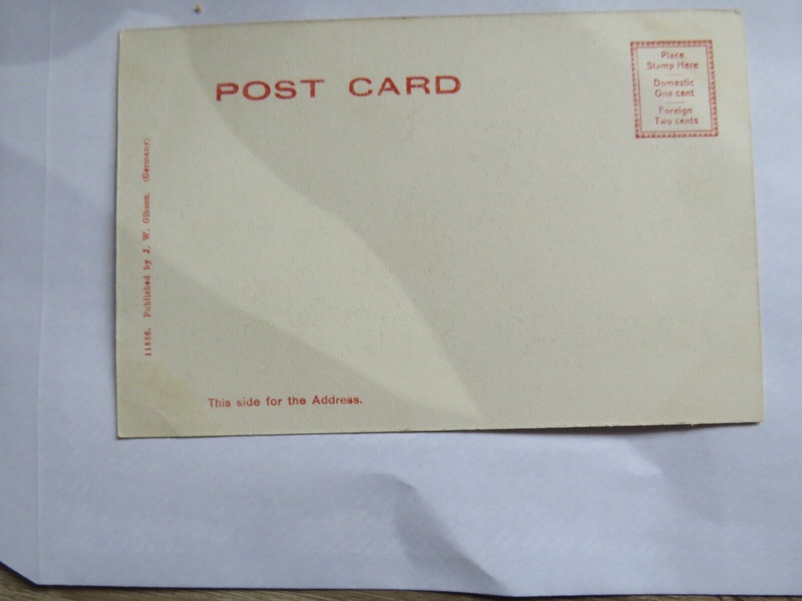 Old Postcard of Abbott Street, Hoosick Falls, N. D -  Ref : 1013