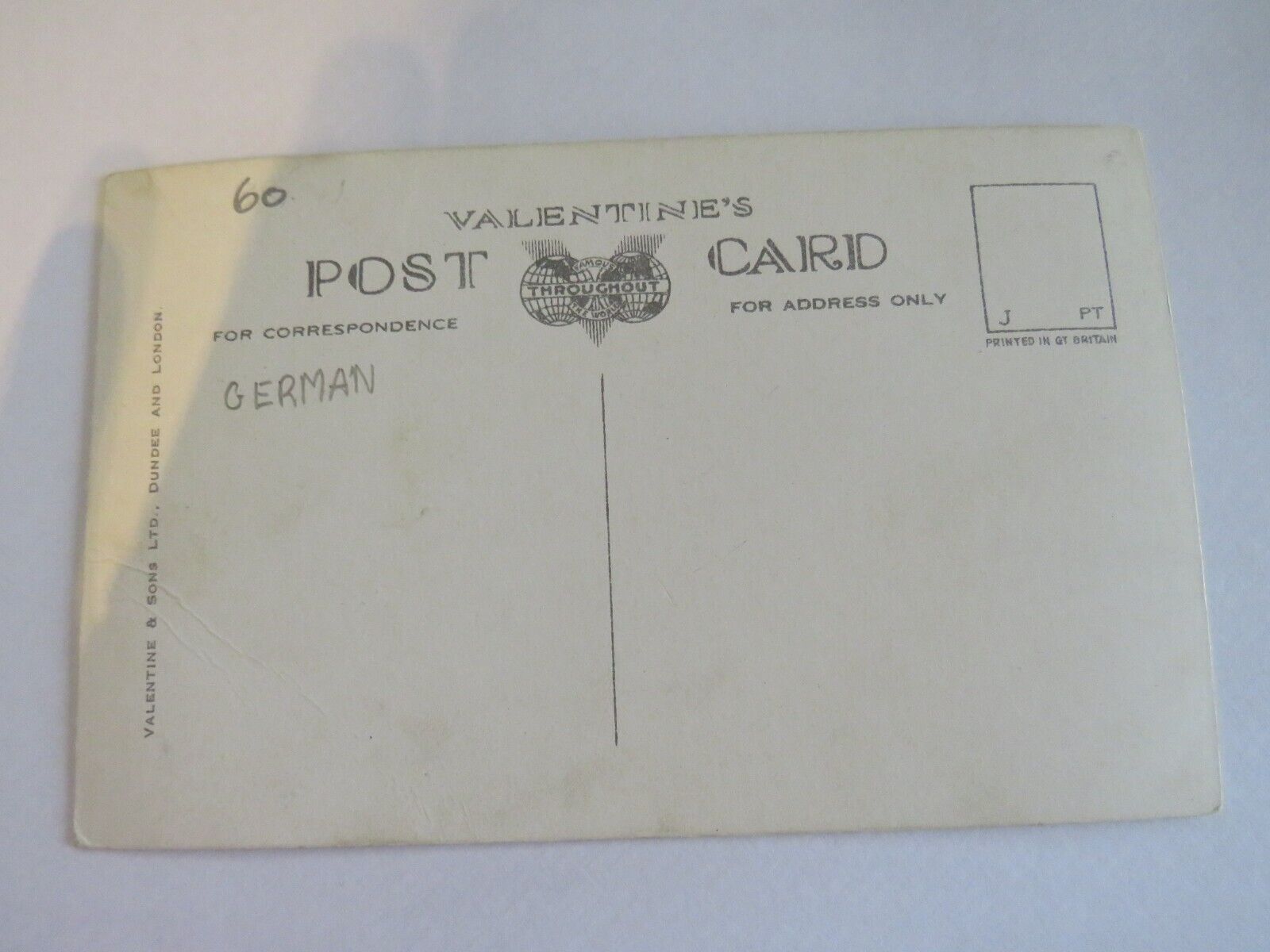 Old Postcard Of Messerschmitt ME 109  - Ref : 1014