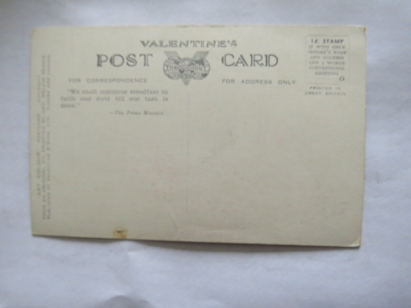Old Postcard of Ballater From The Dee  - Ref : 1006