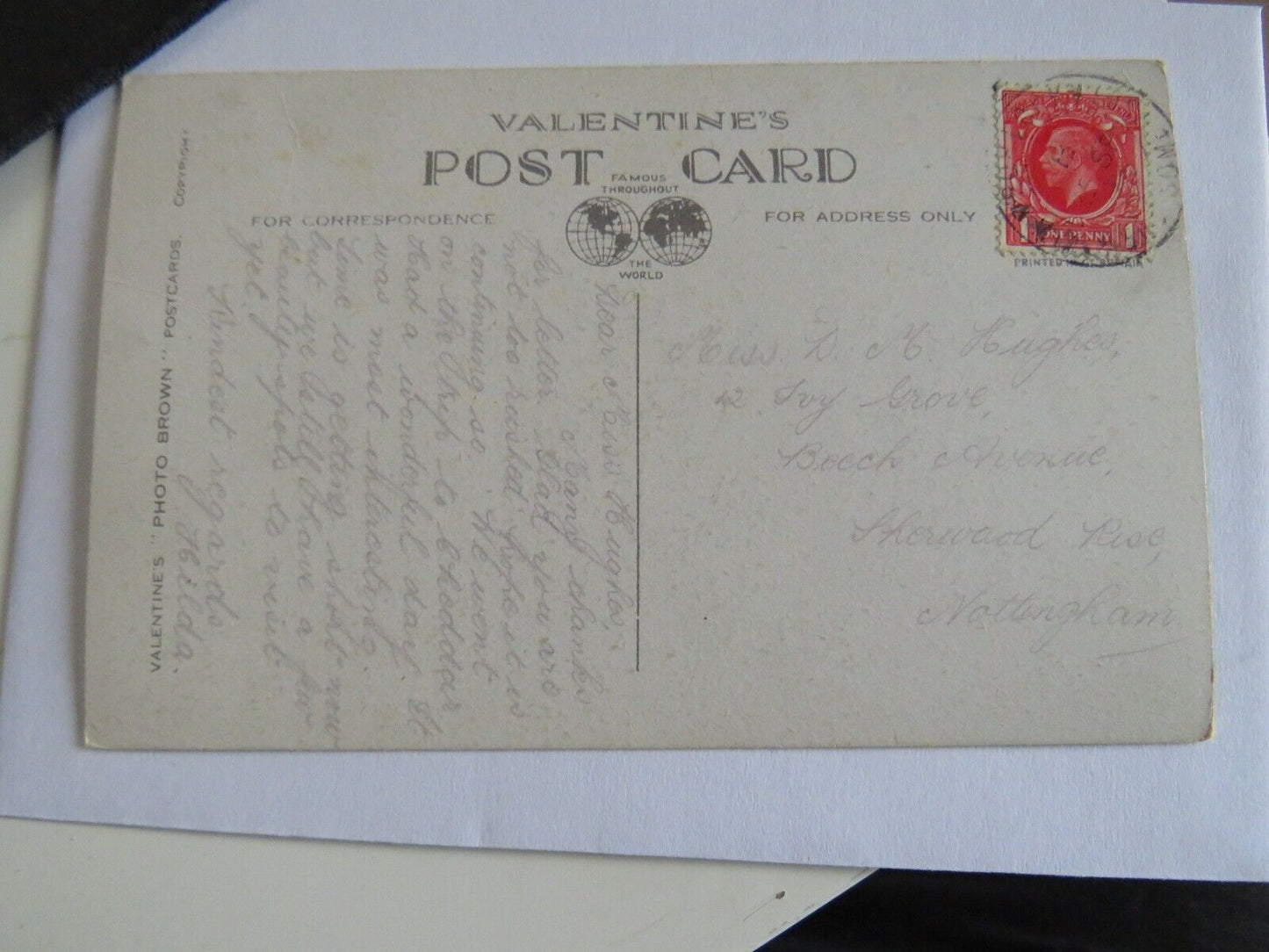 Old Postcard of Webber's Post Exmoor - Ref : 1030