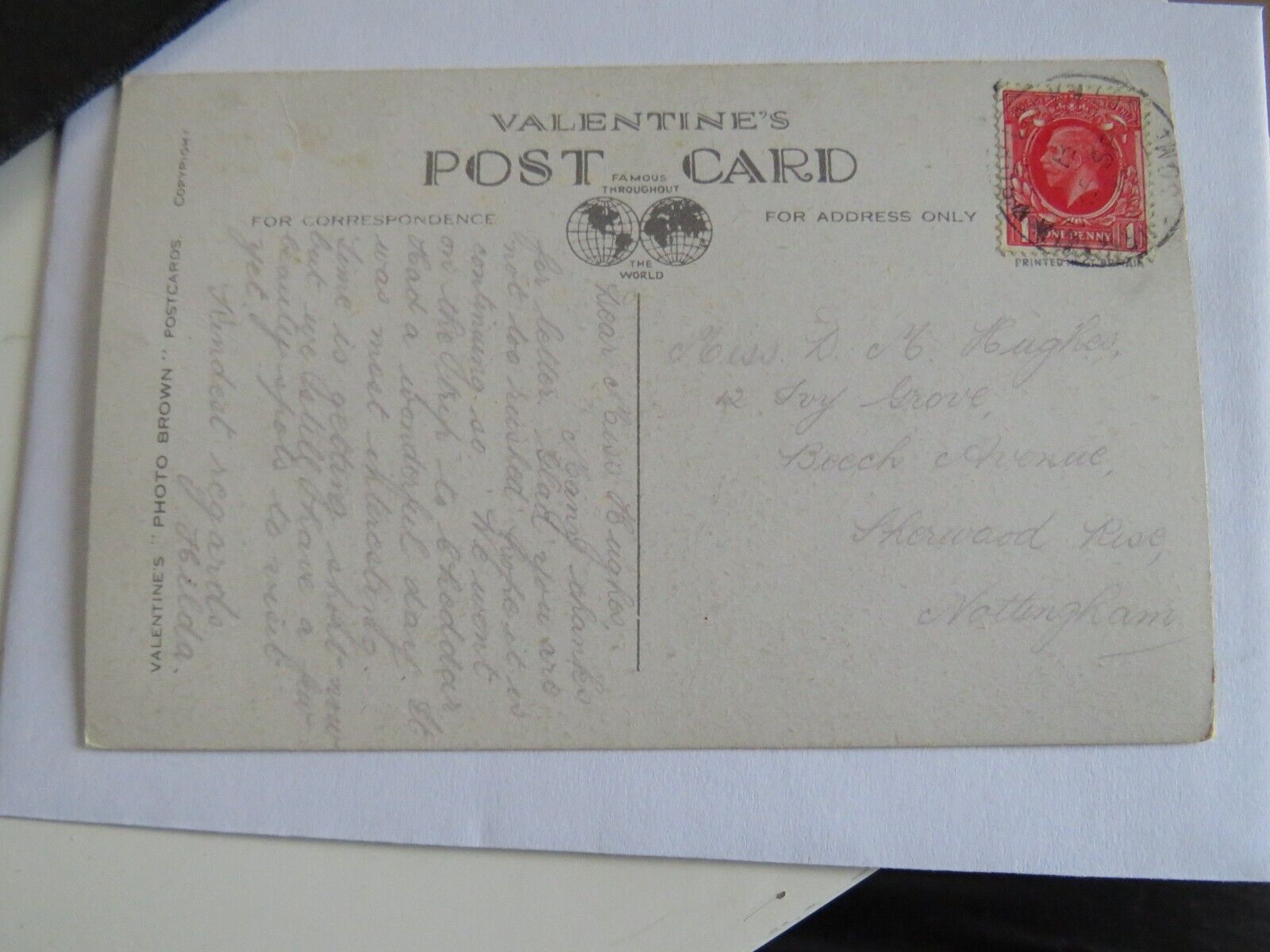 Old Postcard of Webber's Post Exmoor - Ref : 1030