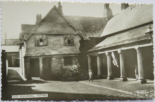 Old Postcard of Old Guildhall, Totnes