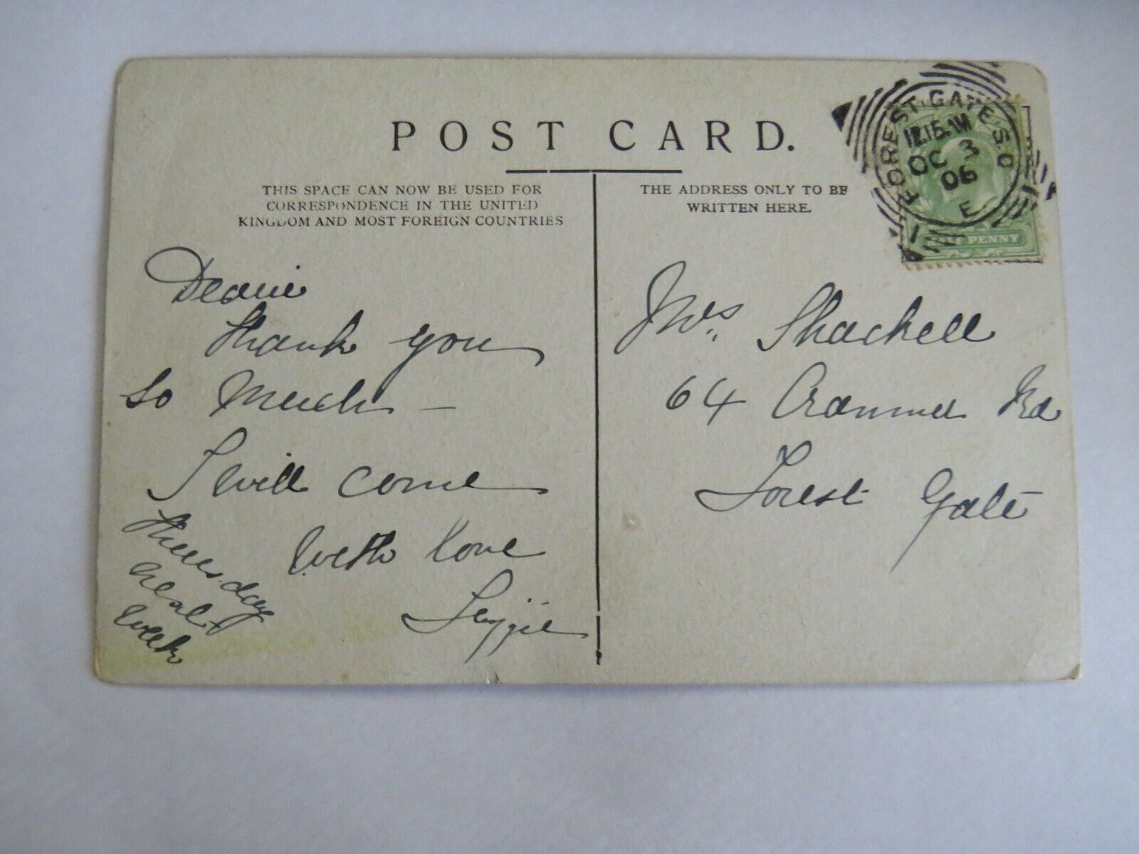 Old Postcard of Henley Bridge 1906 - Ref : 1042