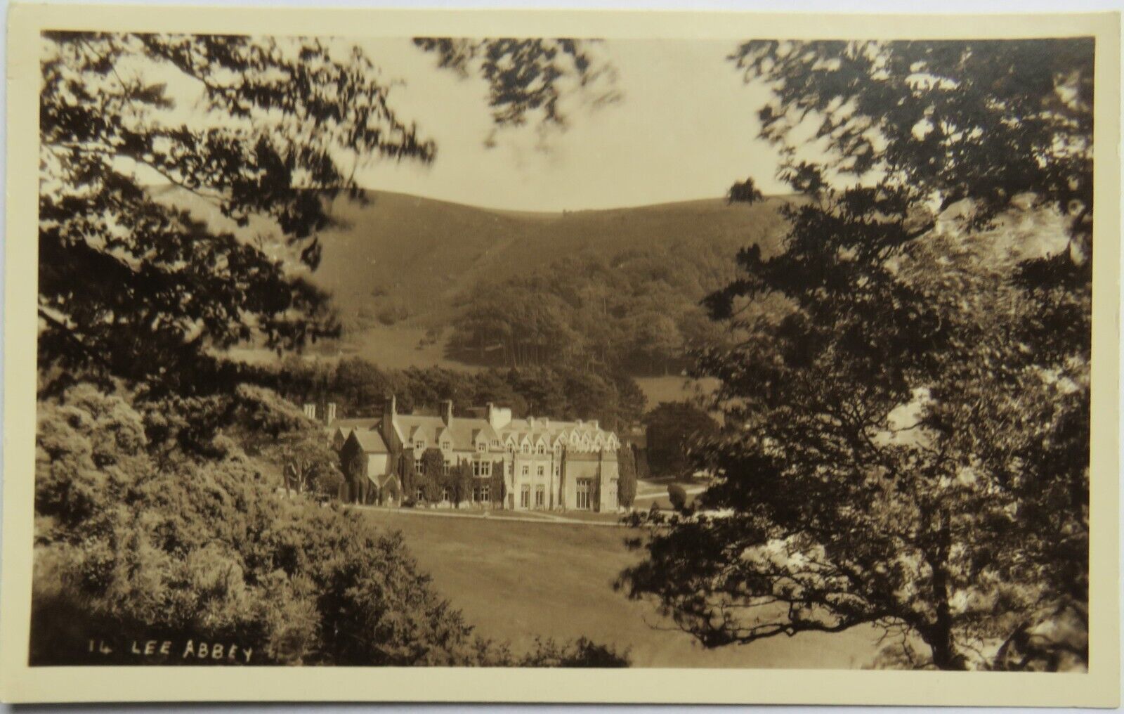 Old Postcard of Lee Abbey, Unposted