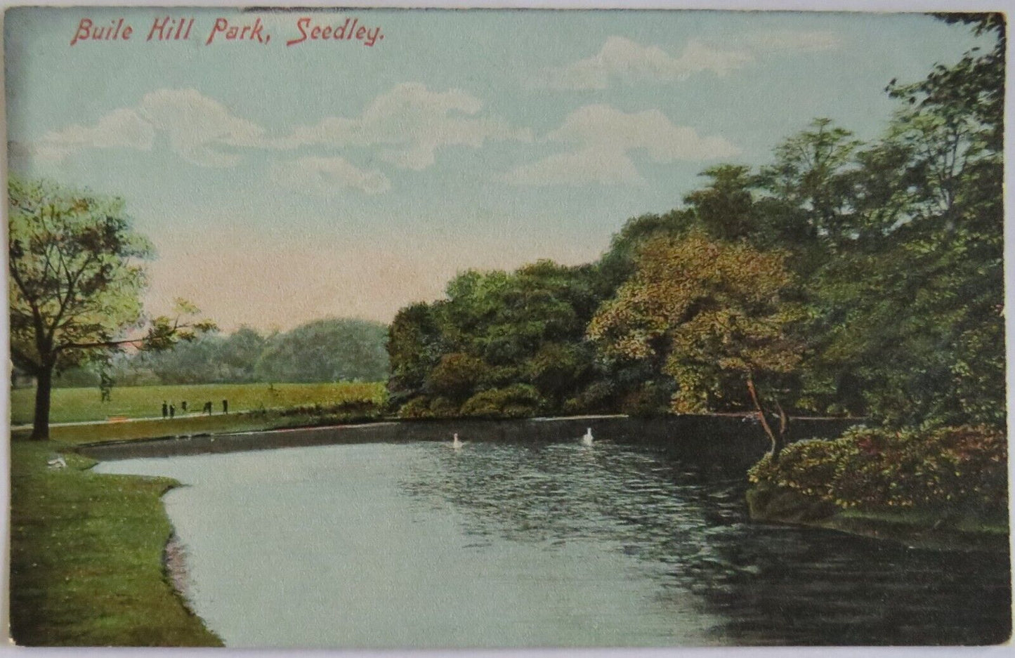 Old Vintage Postcard of Buile Hill Park, Seedley  - Ref : 1039