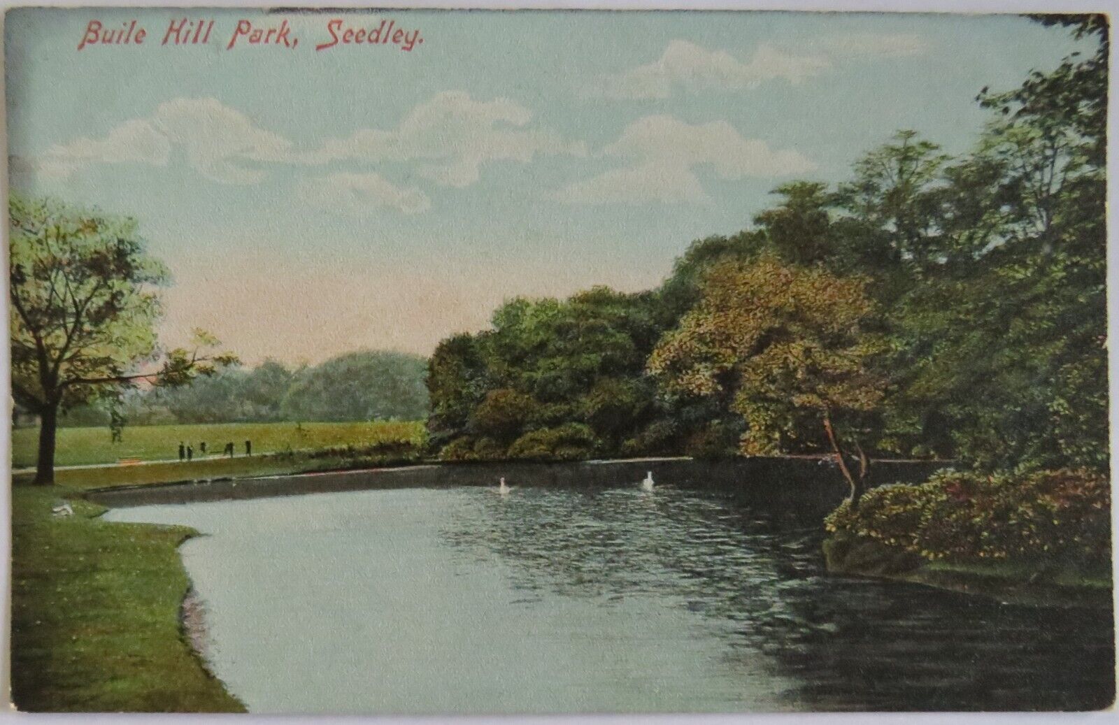 Old Vintage Postcard of Buile Hill Park, Seedley  - Ref : 1039