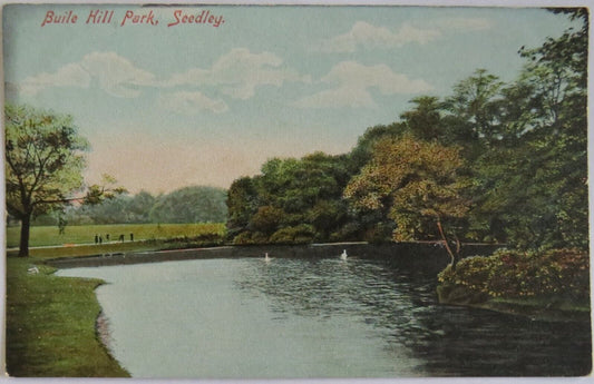 Old Vintage Postcard of Buile Hill Park, Seedley  - Ref : 1039