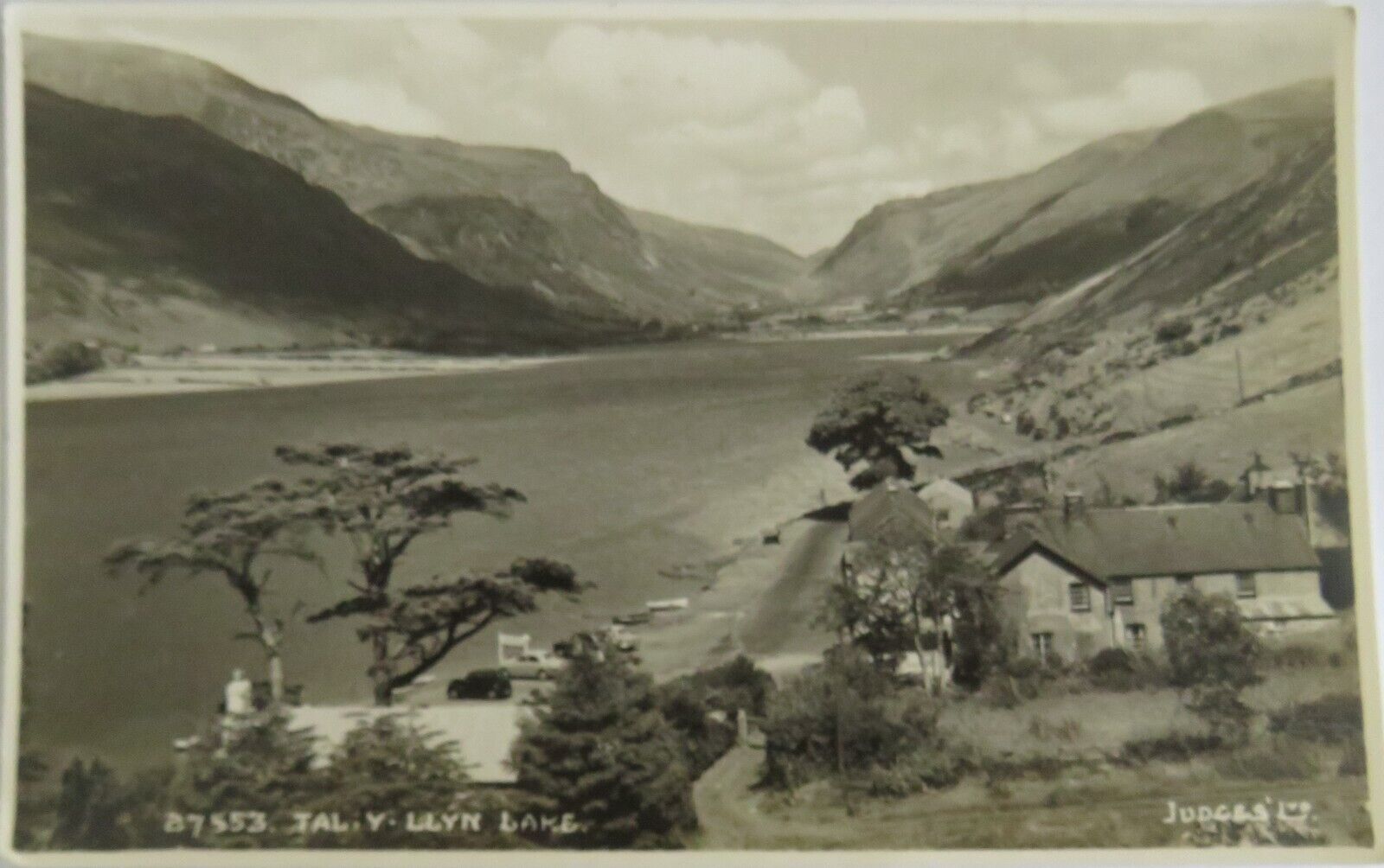 Old Postcard of Tally Llyn Lake  - Ref : 1042