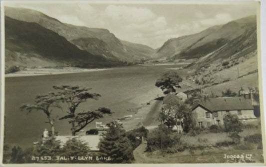 Old Postcard of Tally Llyn Lake  - Ref : 1042