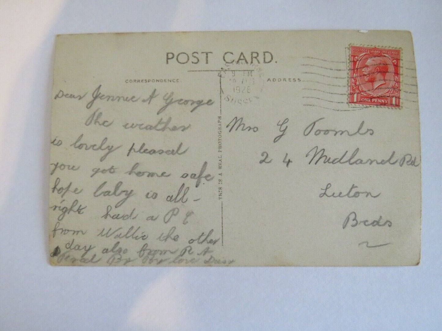 Old Postcard Of Beachy Head Lighthouse, Eastbourne - Ref : 1015