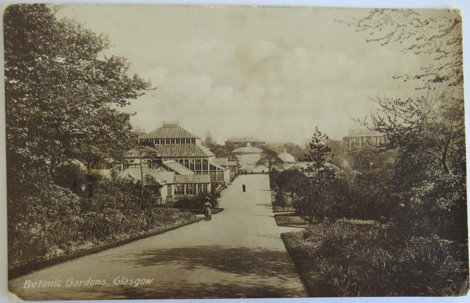 Old Postcard of The Botanic Gardens, Glasgow - Ref : 1024