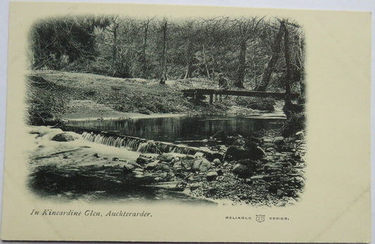 Old Postcard of In Kincardine Glen, Auchterarder