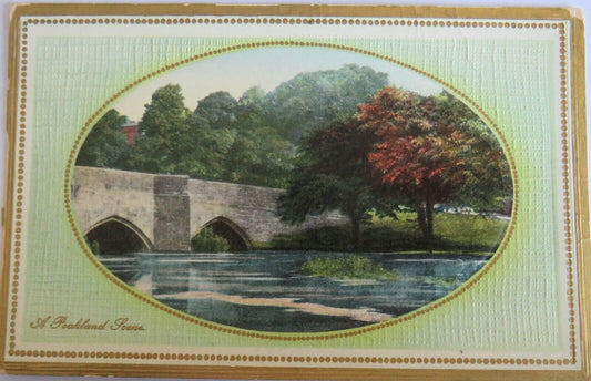 Old Postcard of A Peakland Scene - Ref : 1026